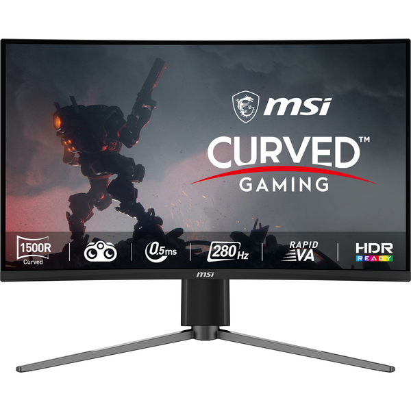 MSI MAG 276CPXF computerskærm 68,6 cm (27") 1920 x 1080 pixel Fuld HD LCD Sort