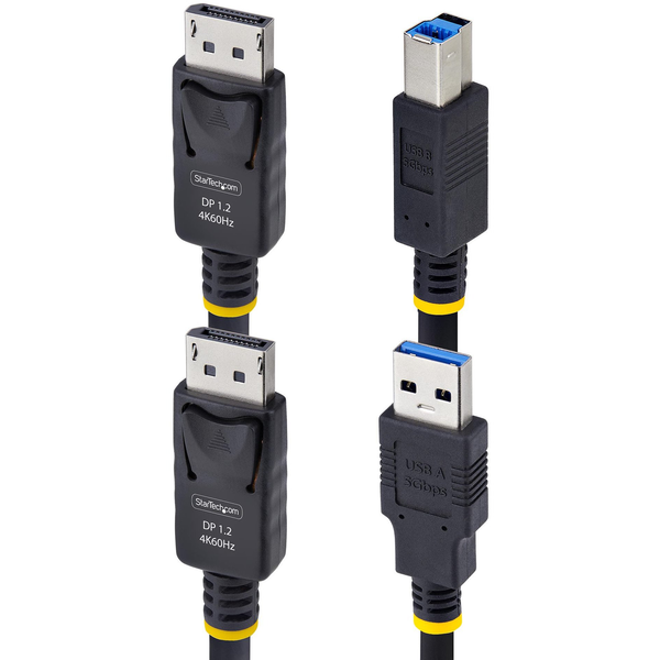 StarTech.com DU1226-KVM-CABLE toetsenbord-video-muis (kvm) kabel Zwart