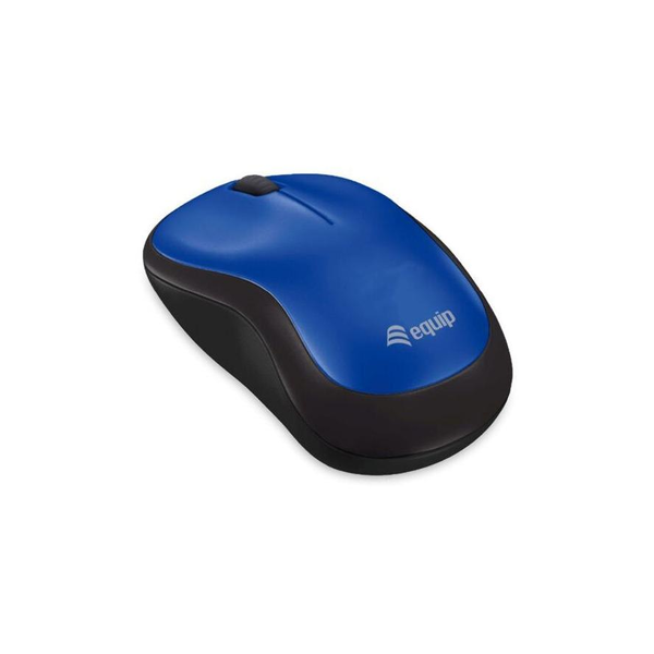 Equip 245112 Wireless Optikai Egér Kétkezes Kék