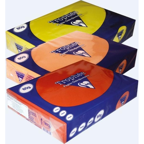 Trophée Papel Multifunción Color 500h 80 G. A4 Azul Fsc 1774c
