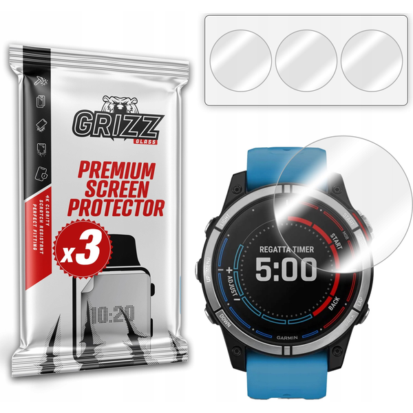 Folia hydrożelowa GrizzGlass Hydrofilm do Garmin quatix 7 47mm