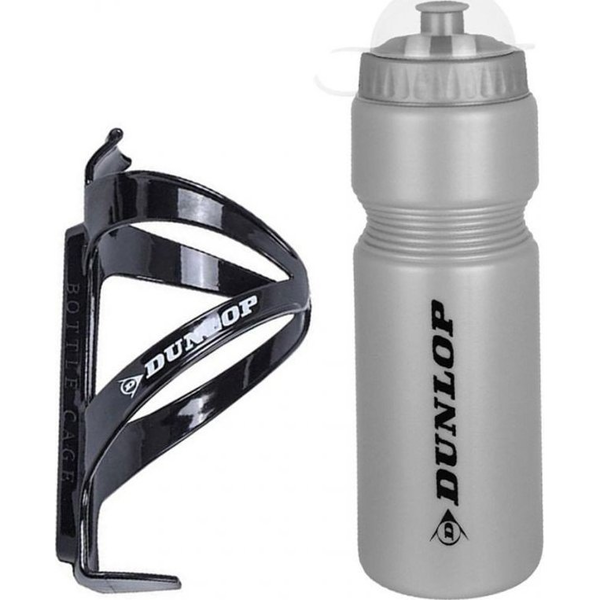 DUNLOP LAHEV NA PITÍ LAHEV 750ML S KLECÍ STŘÍBRNÁ
