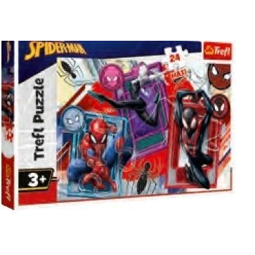 Trefl 14366 puzzle 24 pz Cartoni