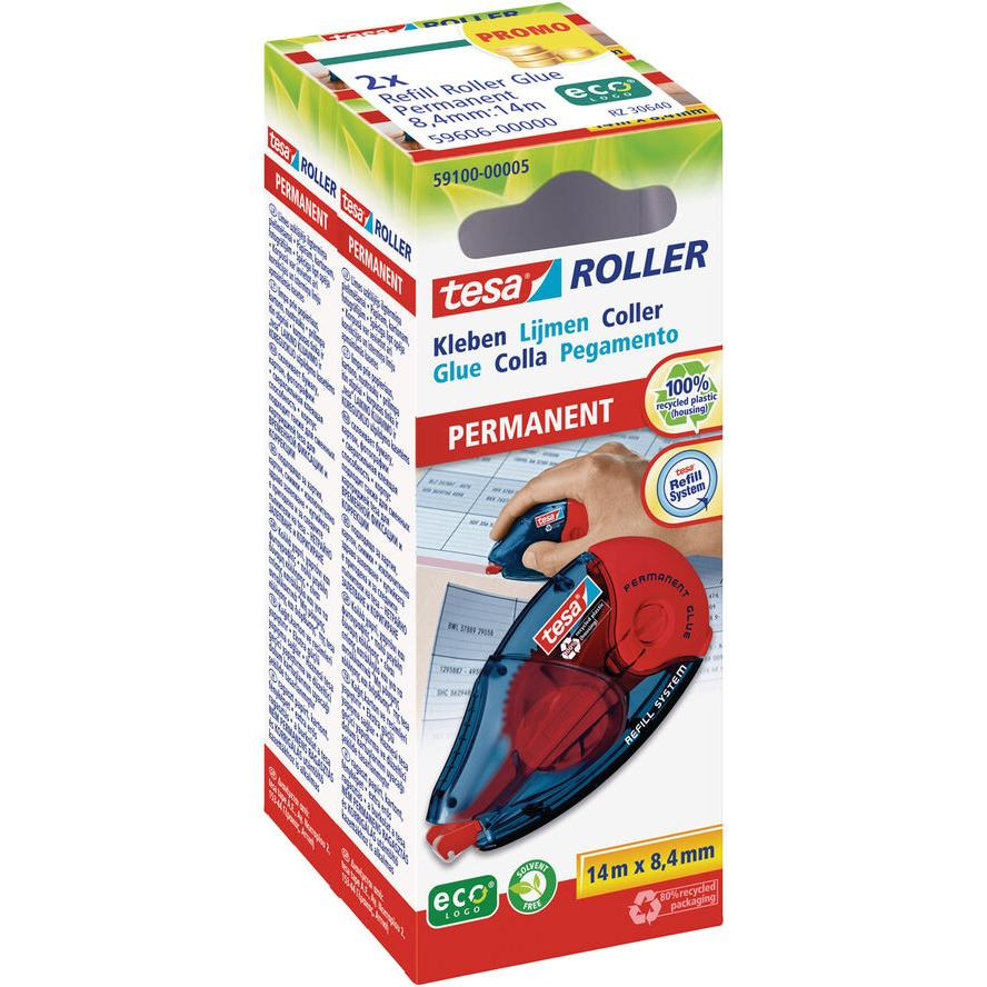 Tesa ecoLogo ragasztószalag 14m (2db/csomag) (59606-00000-03)