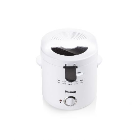 Tristar FR-6941 frituregryde Enkelt 1,5 L Enkeltstående 1000 W Hvid