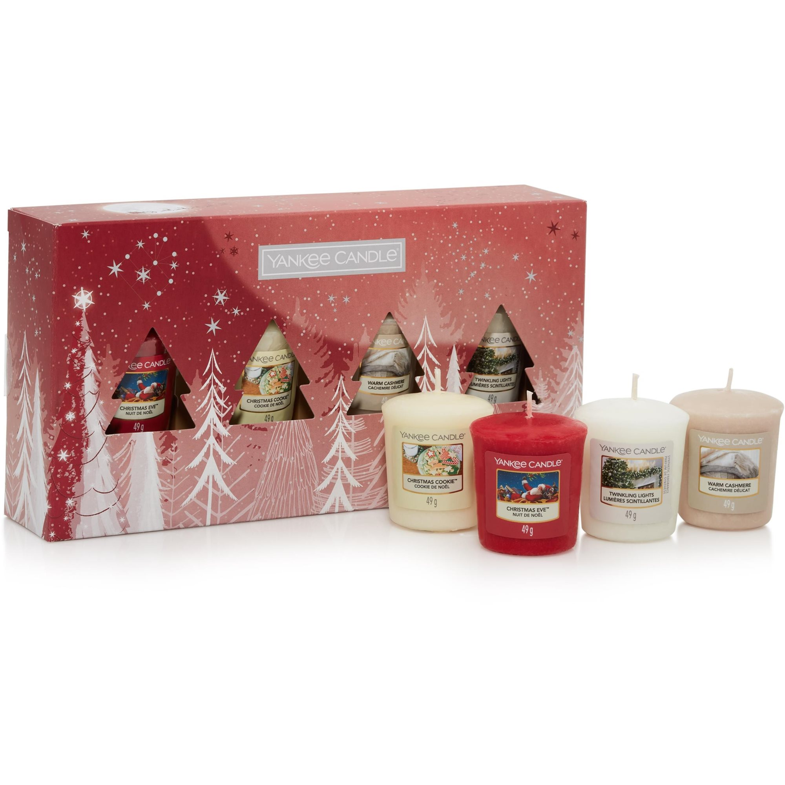 YANKEE CANDLE karácsonyi szett (4× 49 g) (5038581151946)