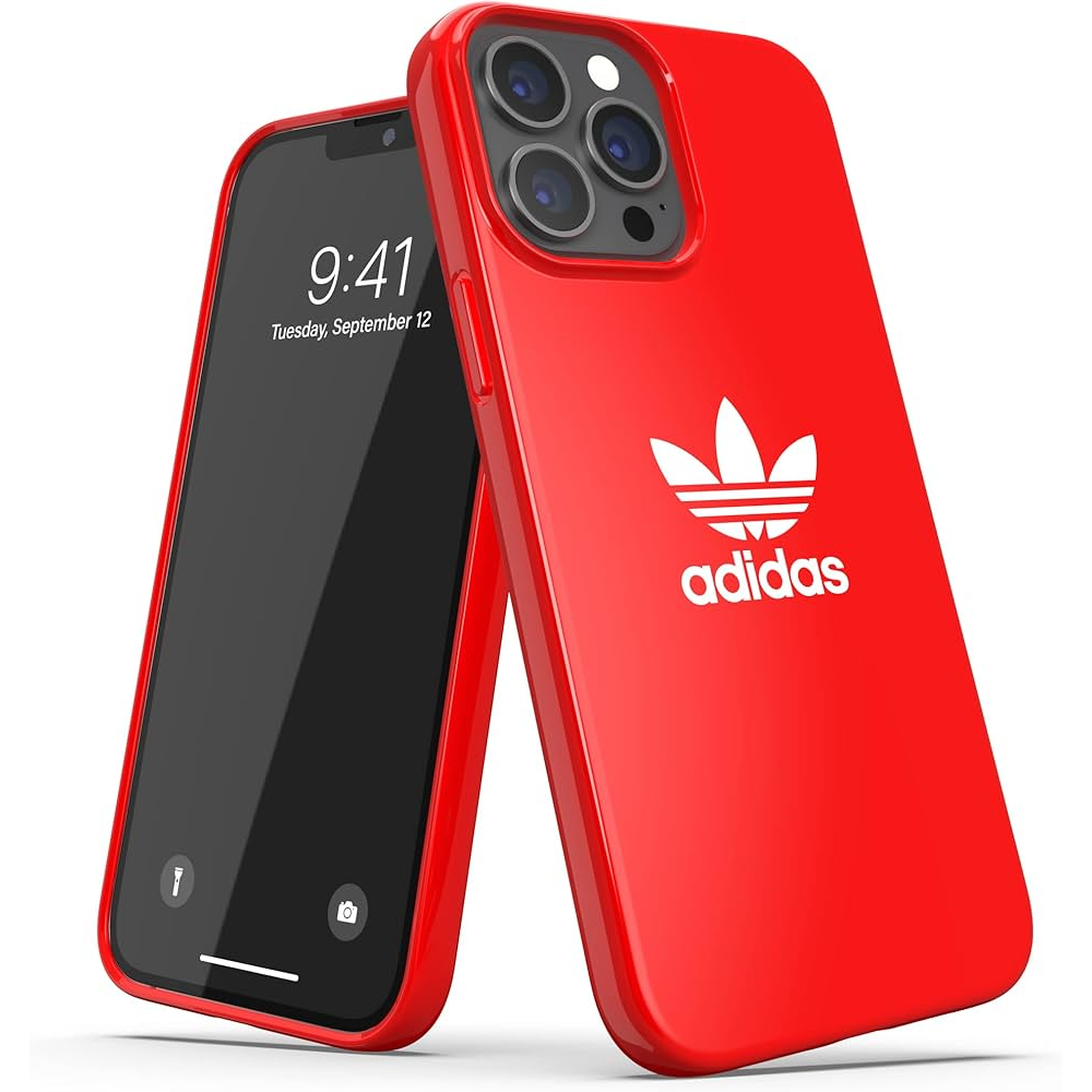 Adidas OR SnapCase Trefoil Apple iPhone 12 / 12 Pro Tok - Piros (42293)
