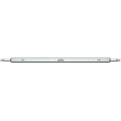 Kombinált pengéjű torx csavarhúzó bit, méret: T7 / T9, Wiha SYSTEM 6 00655 (00655)