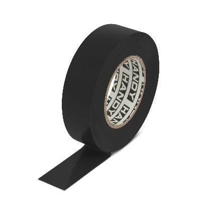 Handy szigetelőszalag 19mm x 20m fekete (11097BK) (11097BK)