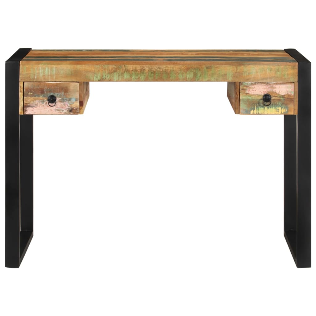 tömör újrahasznosított fa íróasztal (243276)