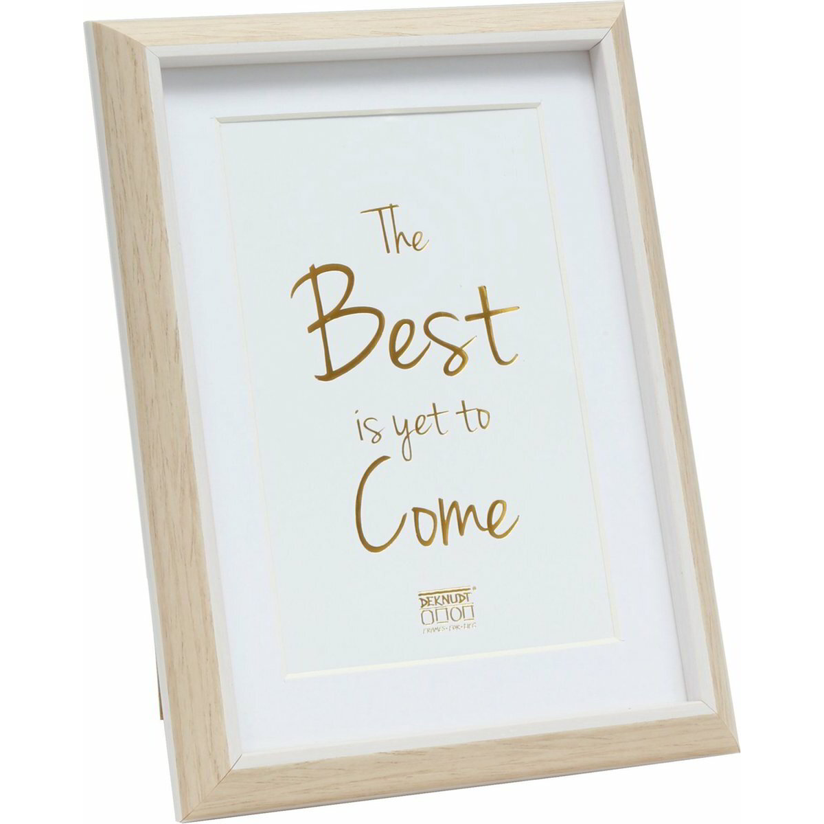 Deknudt S46WG3 P1 19,9x25,9 Képkeret - Natúr/fehér (S46WG3P1_13,0X18,0)