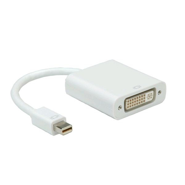 Secomp Mini DisplayPort-DVI adaptér, M/F bílá