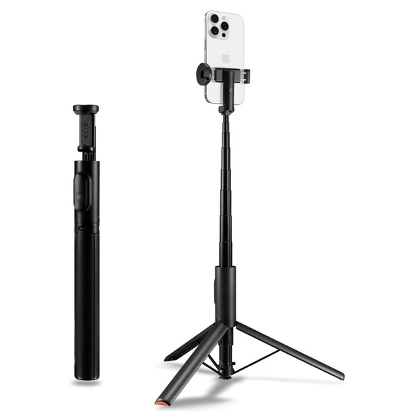 Selfie tyč Spigen, stativ tripod na telefon pro fotky a videa, s BT