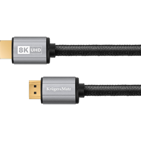 HDMI kabel KRUGER-MATZ M. - M. 8K - UHD, ver. 2.1,  3m