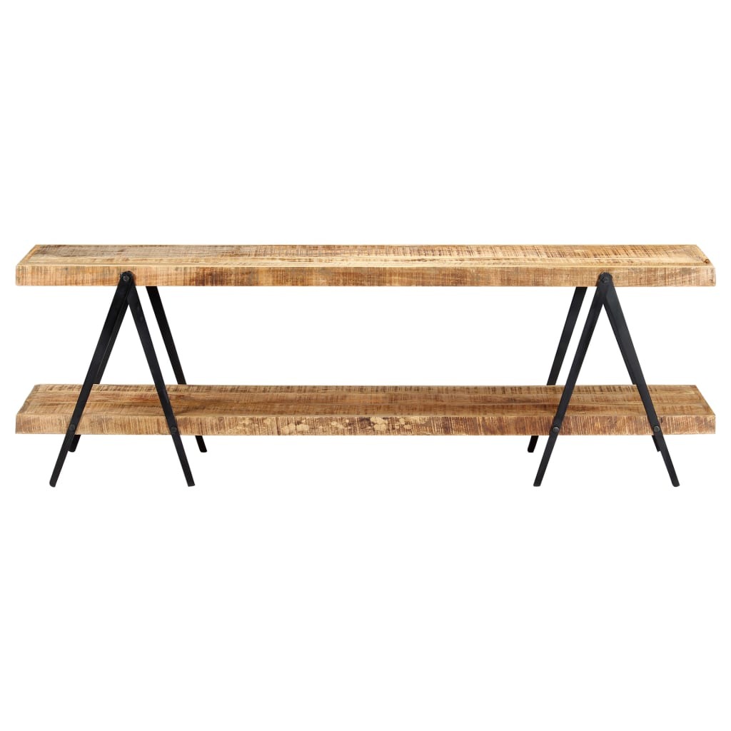 tömör mangófa TV-szekrény 160 x 40 x 50 cm (247885)