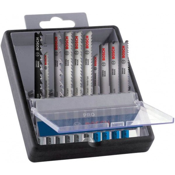 Bosch PRO Wood and Metal szúrófűrészlap készlet, 100 mm 10 részes, fához és fémhez