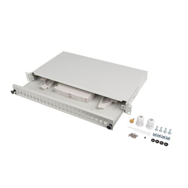 Optický přepínač RACK 1U 24x SC LC 19"