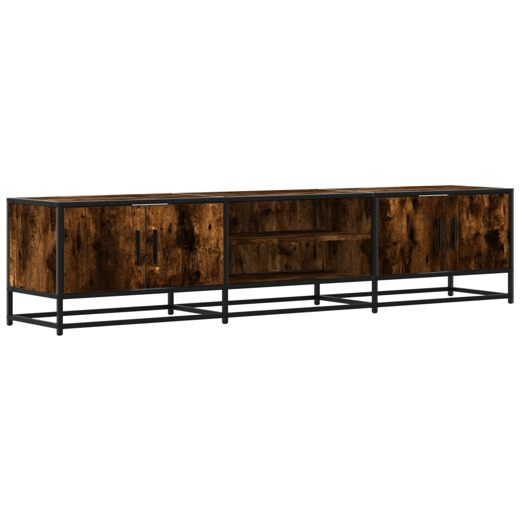 füstös tölgy színű szerelt fa TV-szekrény 180 x 35 x 41 cm (3300777)