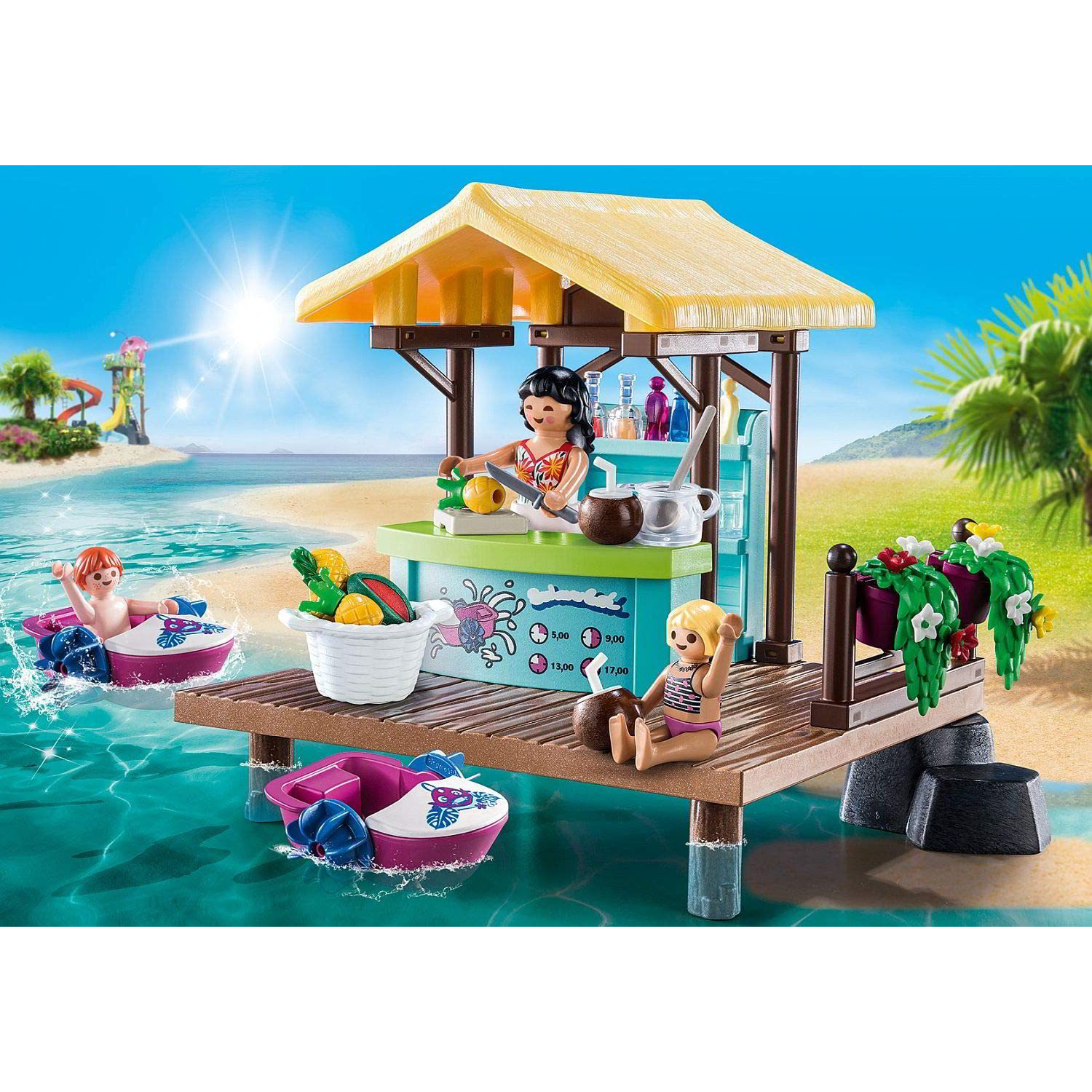 Playmobil Vízibicikli és juice bár (70612)