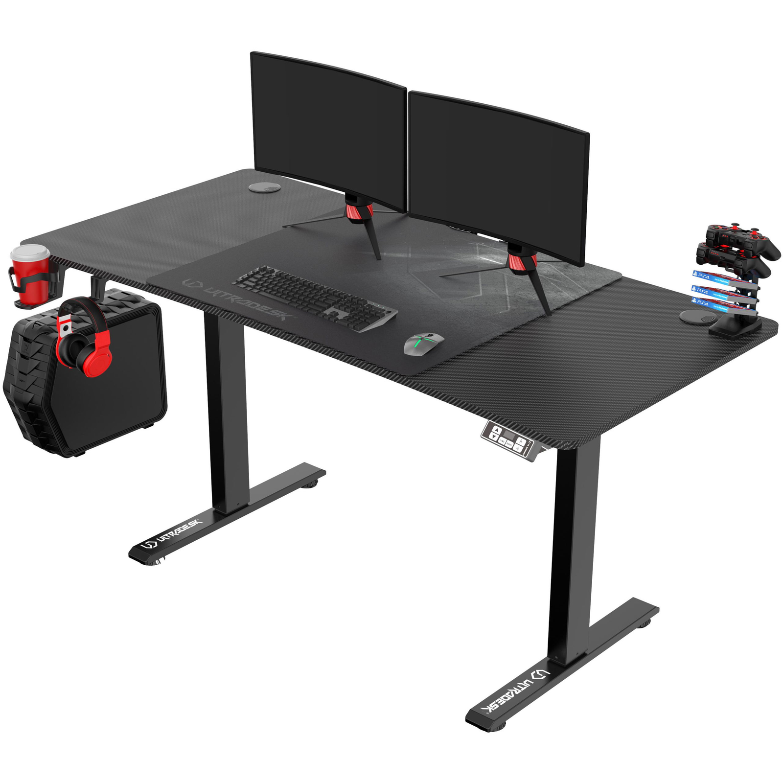 ULTRADESK Level V2 - fekete (UDESK-LVA-BB)