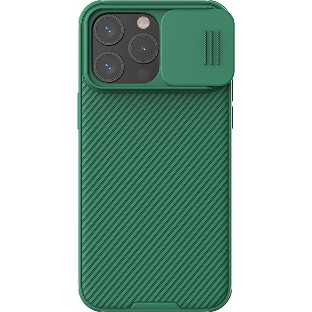Nillkin CamShield Pro Apple iPhone 15 Pro MagSafe tok - Zöld (6902048266728)