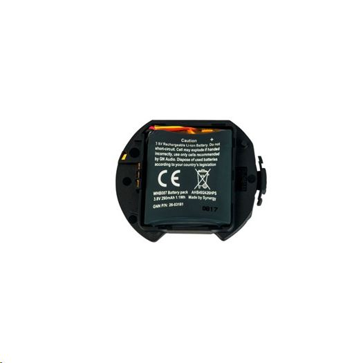 Jabra 14151-09 tilbehør til hovedtelefon/headset Batteri
