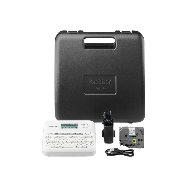 Brother PT-D410VP etiketprinter ZINK (Zero-Ink) Ledningsført TZe QWERTY