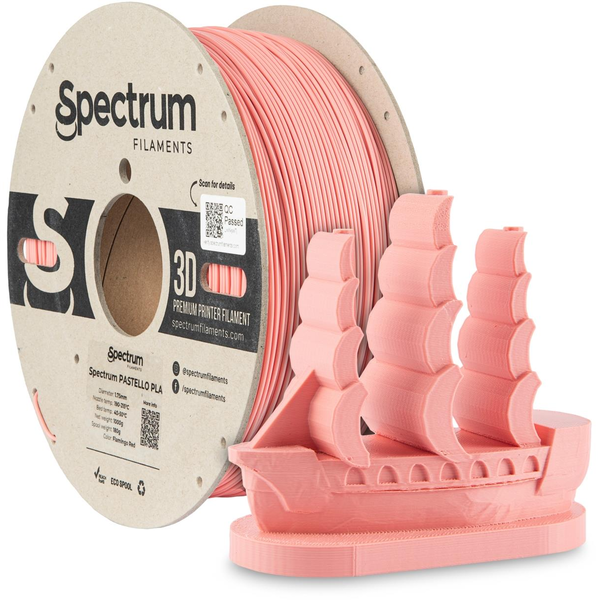 Spectrum Filaments PLA Pastello 1,75mm 1kg Red Flamingo Red