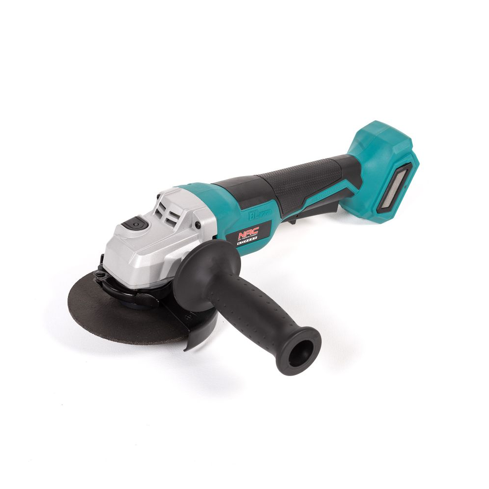 NAC AGE-125-BL-LI-20V Akkumulátoros sarokcsiszoló (Akku és töltő nélkül) (AGE-125-BL-LI-20V)