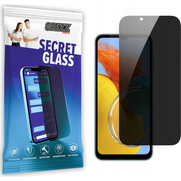  GrizzGlass Szkło prywatyzujące GrizzGlass SecretGlass Samsung Galaxy M14