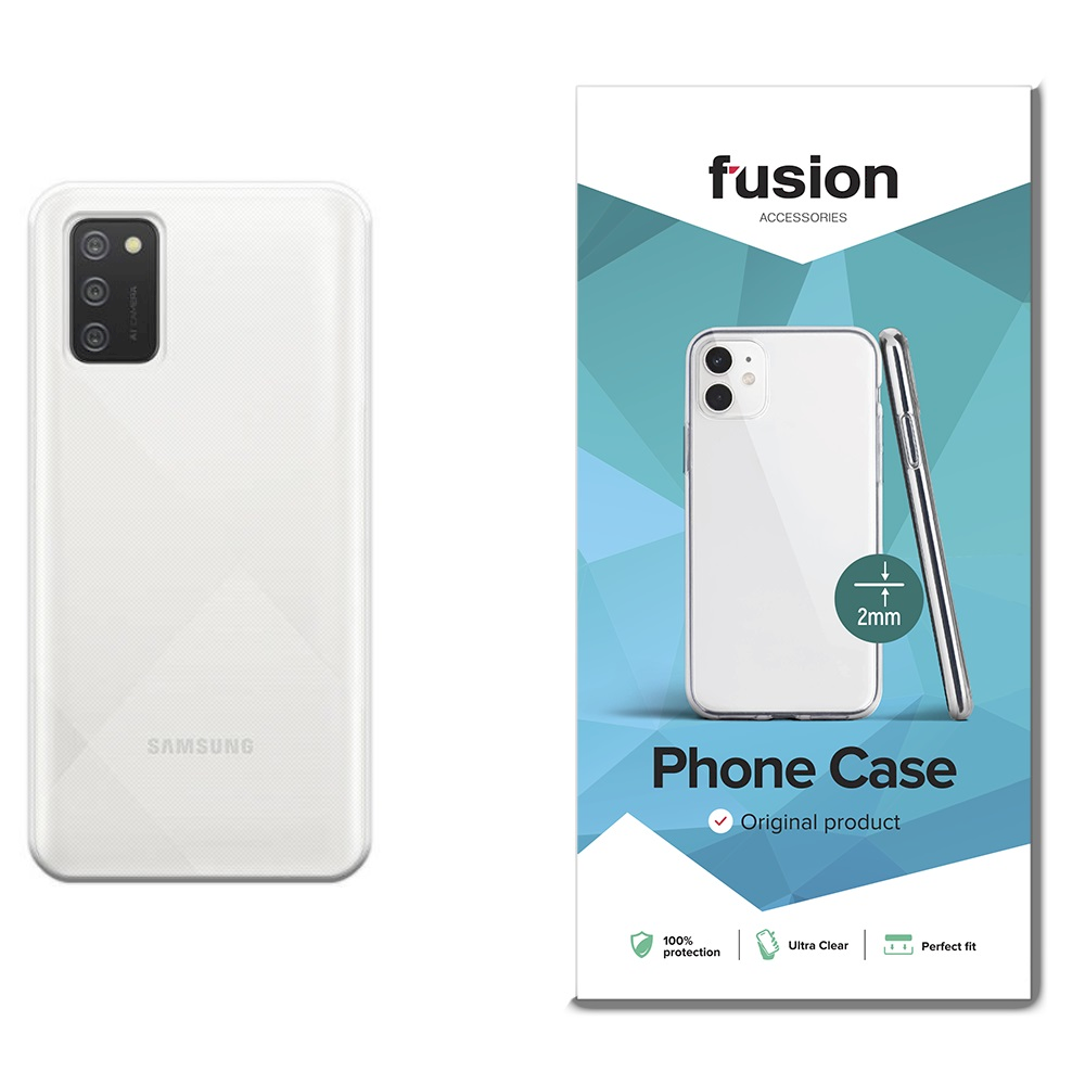 Fusion Samsung Galaxy A02S Tok - Átlátszó (FUS-OS-A025-2MM)