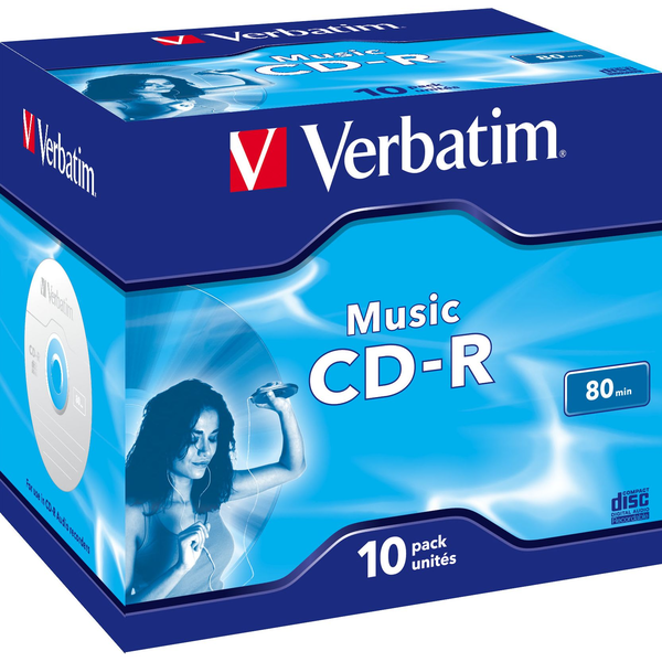 Verbatim CD-R 80 16x Normál tok 1db-os (1-es címke)
