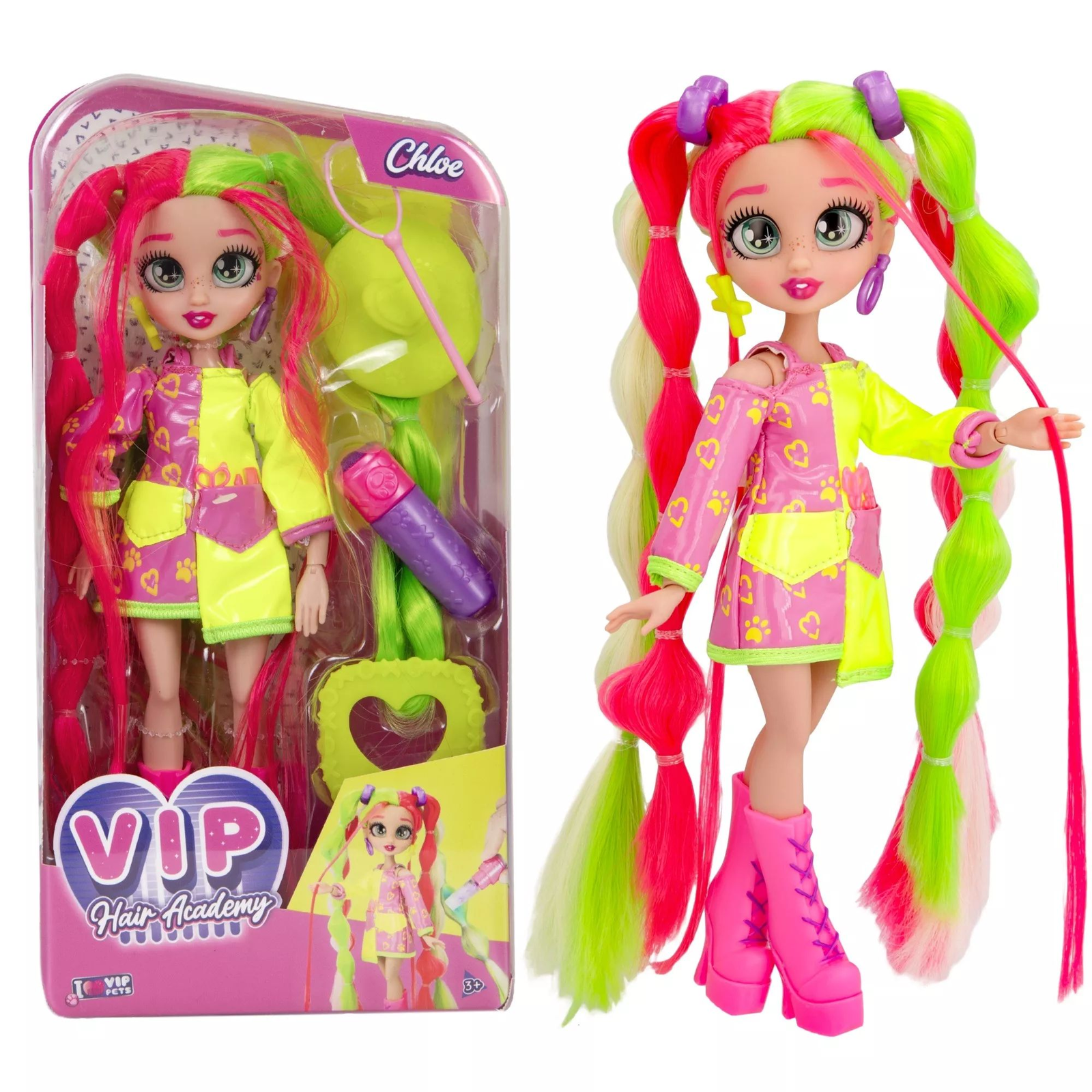 Imc Toys VIP Girls - Hair Academy divatbaba - Chloe (IMC716100)