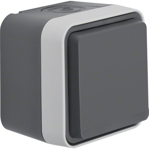 Berker Védőérintkezős dugalj ráhajtható fedéllel Falra szerelhető W.1 Szürke, Élénk szürke 47403515 1 db (47403515)