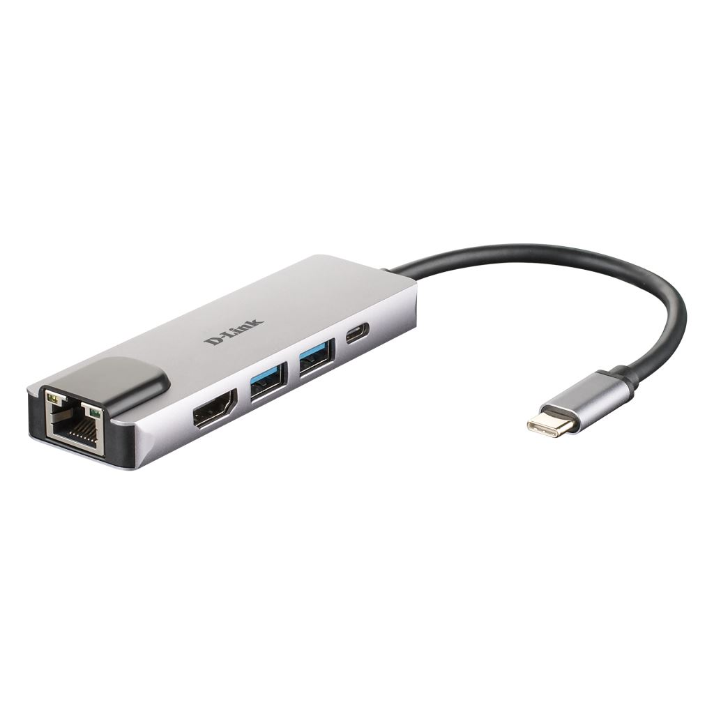D-Link DUB-M520 3 portos USB HUB + HDMI + Ethernet (DUB-M520)
