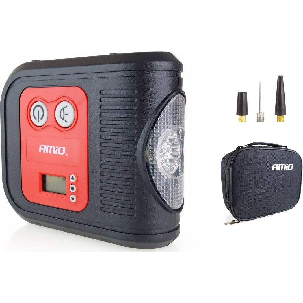 Autókompresszor Digitális Led Lcd 12v Acomp-10 Amio-02380 Amio-02380 (AMI-02380)