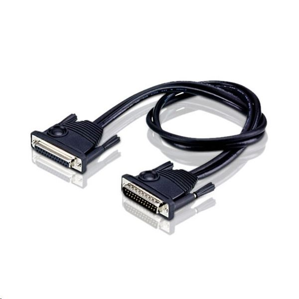 ATEN 2L2703 sériový kábel Čierna 3 m DB-25
