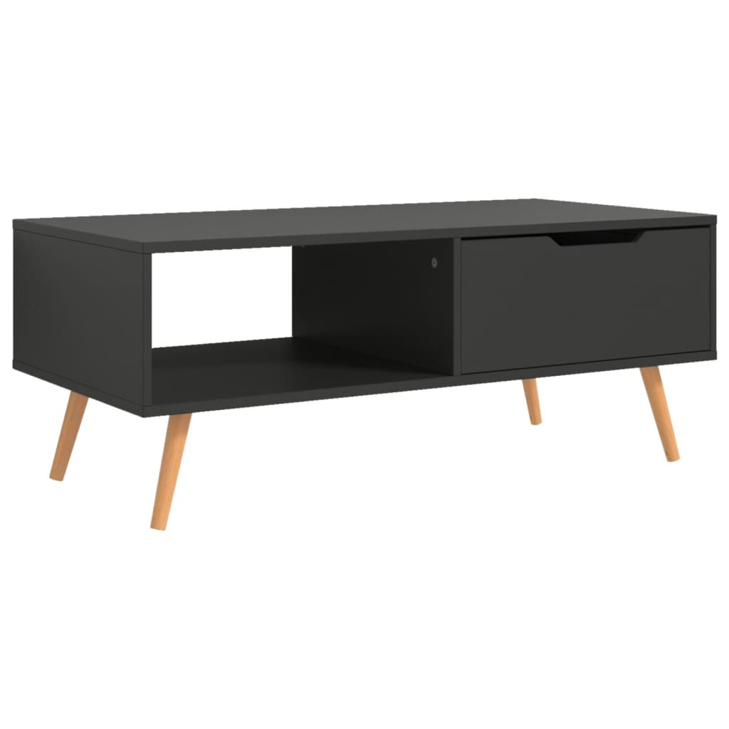 szürke forgácslap dohányzóasztal 100 x 49,5 x 43 cm (326788)