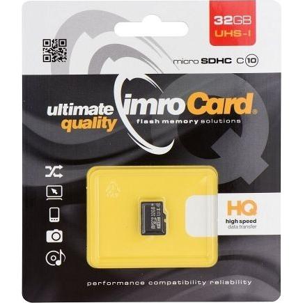 Karta Imro MicroSDHC 32 GB Class 10 UHS-I/U1  (10/32G UHS-I)