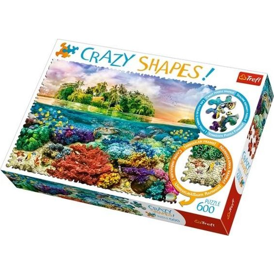 Trefl 11113 puzzel Vormpuzzel 600 stuk(s) Overige