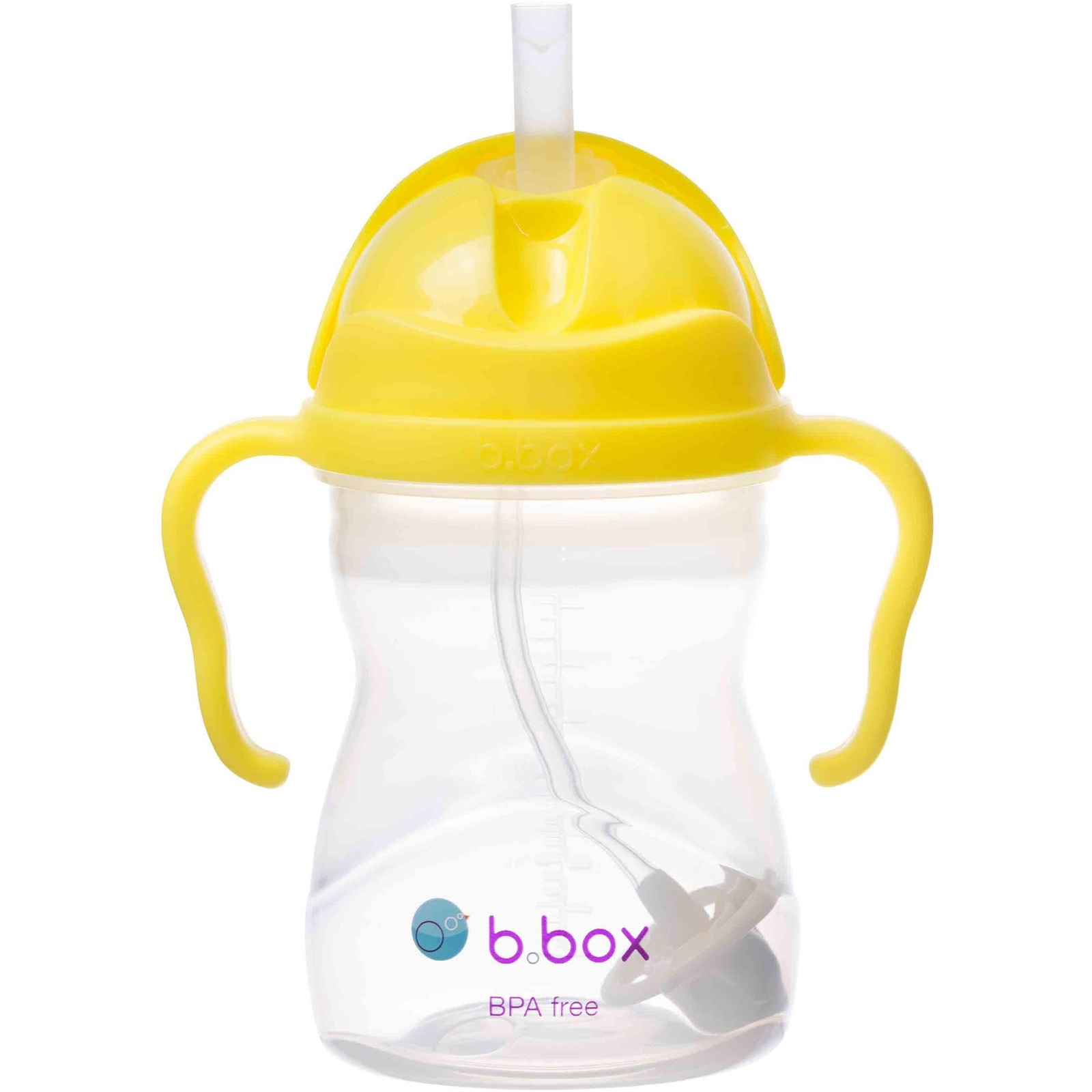 B.Box Pohár szívószállal - citrom 240 ml (9353965005070)