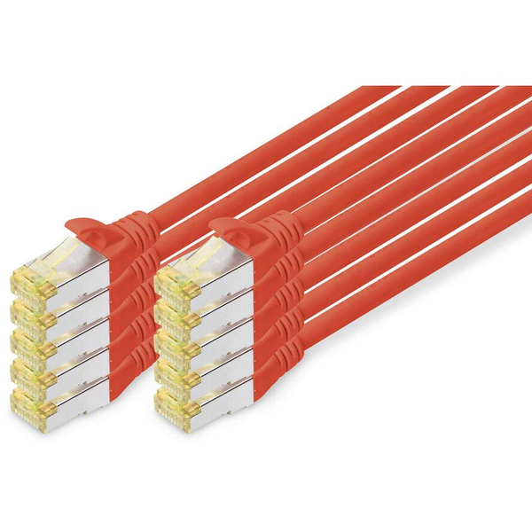 Digitus patch kabel CAT 6A S/FTP, 10 kusů