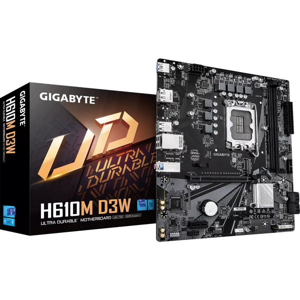 GIGABYTE H610M D3W alaplap Intel H610 LGA 1700 Micro ATX