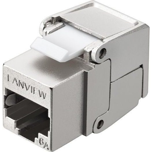  Lanview Cat6a Shielded flip jack