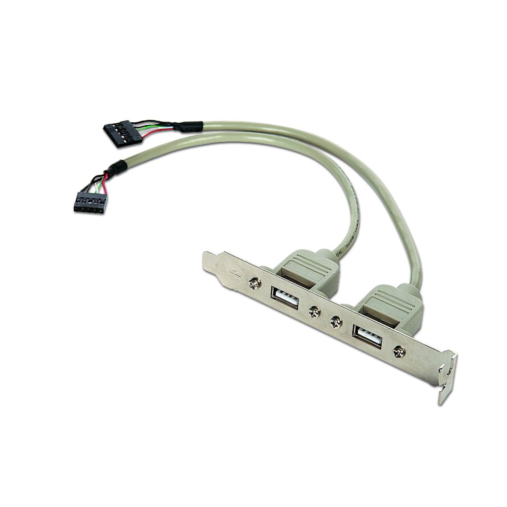 Gembird USB port hátlapi kivezetés (CCUSBRECEPTACLE) (CCUSBRECEPTACLE)