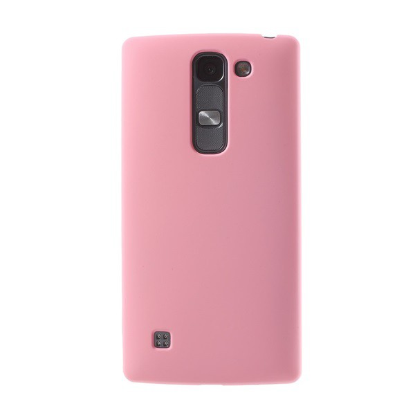 Műanyag telefonvédő (gumírozott) RÓZSASZÍN [LG Spirit (C70)] (5996457548880)