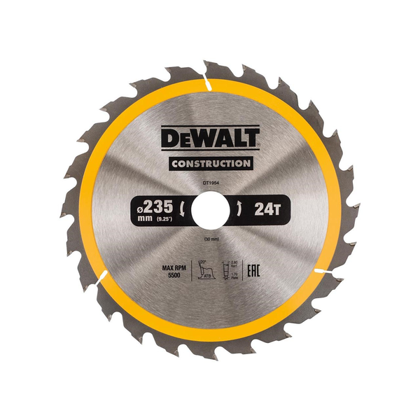 Vágótárcsa DeWalt Construction DT1955 235 x 30 mm