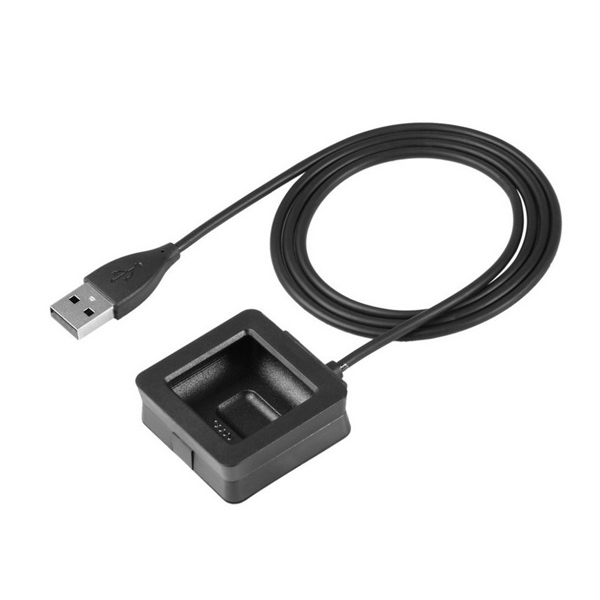 gigapack Töltőkábel USB (mágneses, 100cm) FEKETE Fitbit Blaze " csomagolás" (GP-161745)