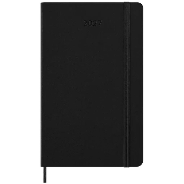 MOLESKINE kalendár 2027 ČIERNY LARGE VERTICAL TÝŽDENNÝ (13x21)