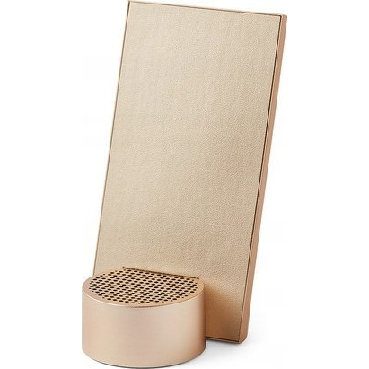Lexon City Energy Pro 10W Wireless Charger with Bluetooth Speaker soft gold LD145D9
